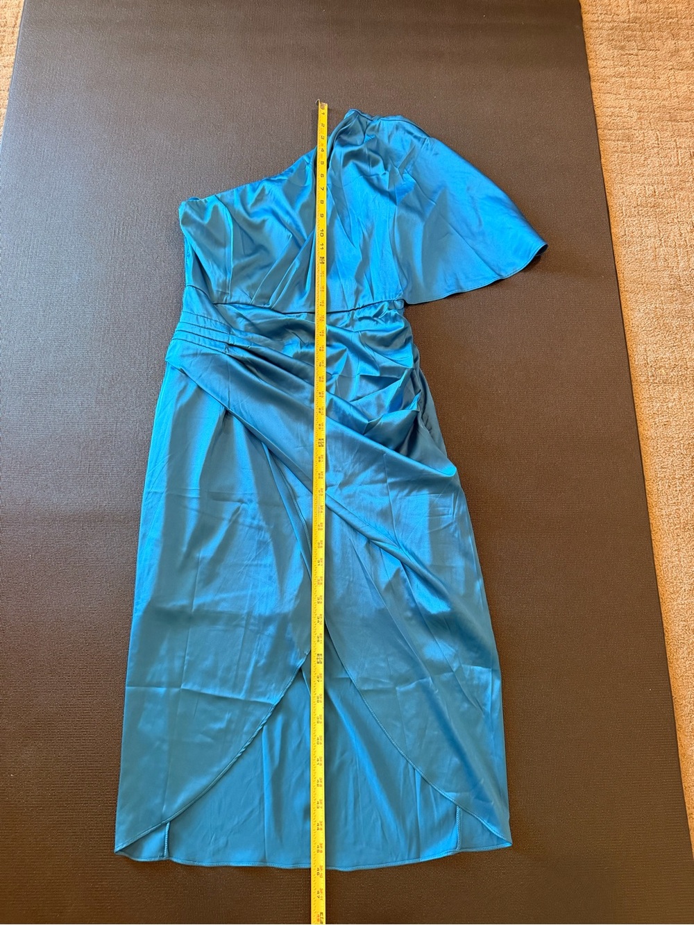 Anrabess bright blue one shoulder dress-new - Picture 6 of 7